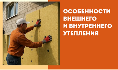 Какие особенности внешнего и внутреннего утепления в Нефтеюганске