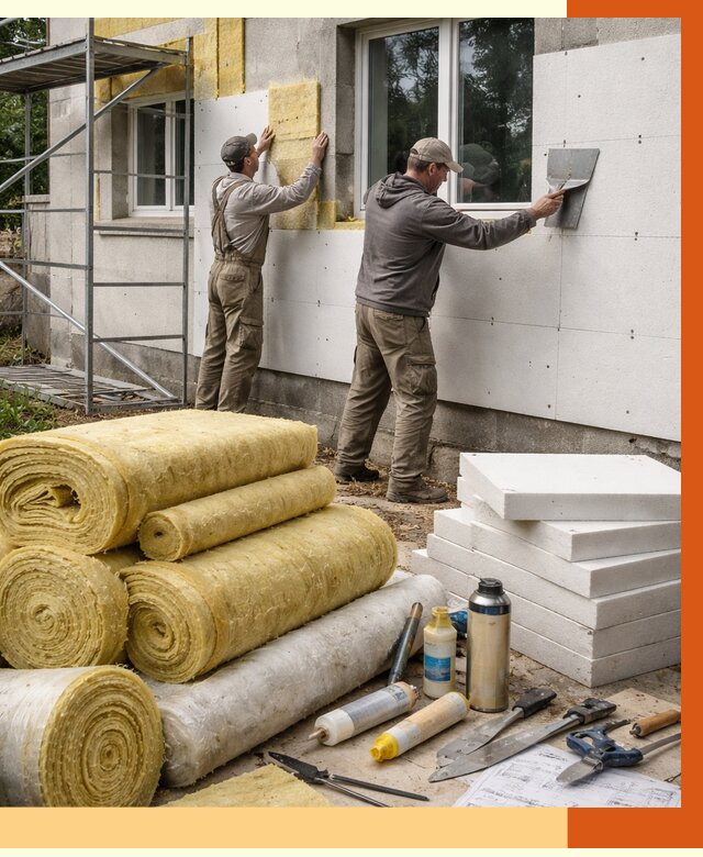 Утепление домов в Нефтеюганске под ключ от 4271 руб/м2 | Профессионально — ТепломастерНфт