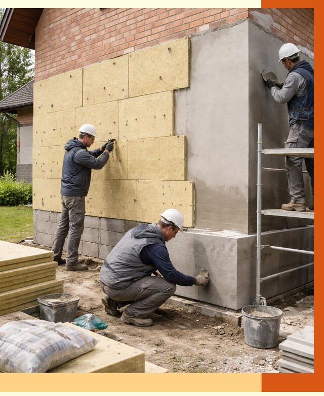 Утепление частного дома в Нефтеюганске под ключ от 7626 руб/м2 — недорого | ТепломастерНфт