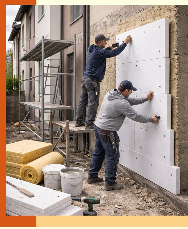 Утепление таунхауса с гарантией комфорта в Нефтеюганске