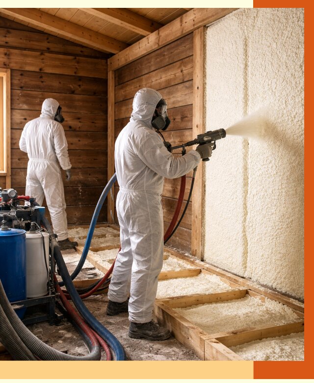 Утепление бани ппу в Нефтеюганске под ключ от 4271 руб./м2 | ТепломастерНфт - напыление и монтаж ппу