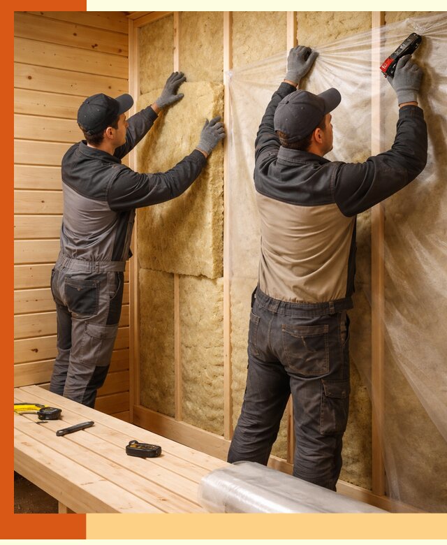 Профессиональное утепление сауны в Нефтеюганске с гарантиями качества