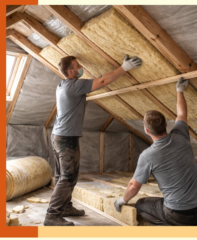 Утепление мансарды минеральной ватой в Нефтеюганске — быстро и качественно