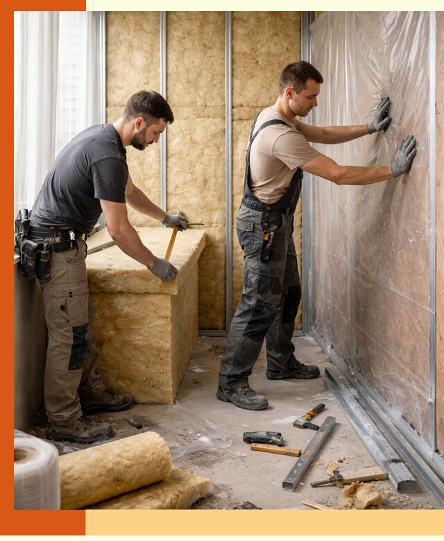 Профессиональное утепление лоджии в Нефтеюганске эффективно и надежно