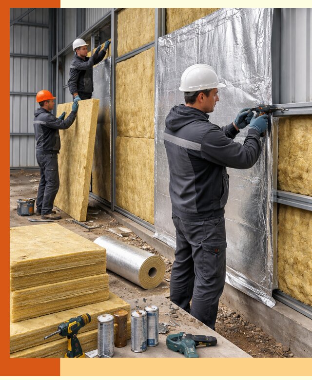 Утепление металлического ангара профессионально в Нефтеюганске