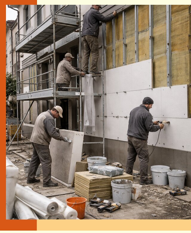 Утепление гостиницы под ключ в Нефтеюганске с гарантией качества