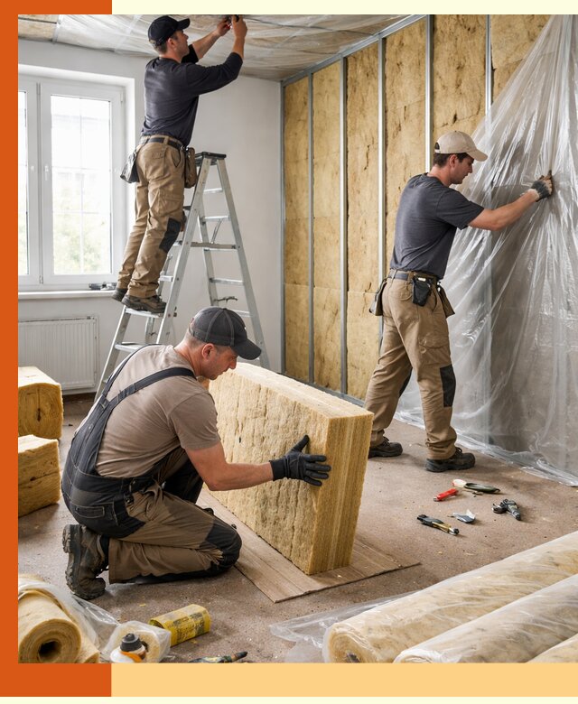 Утепление офисных помещений под ключ в Нефтеюганске