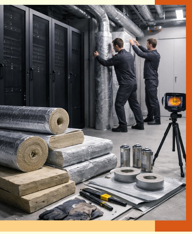 Утепление серверной в Нефтеюганске от 8643 руб./м² — комплексно под ключ | ТепломастерНфт