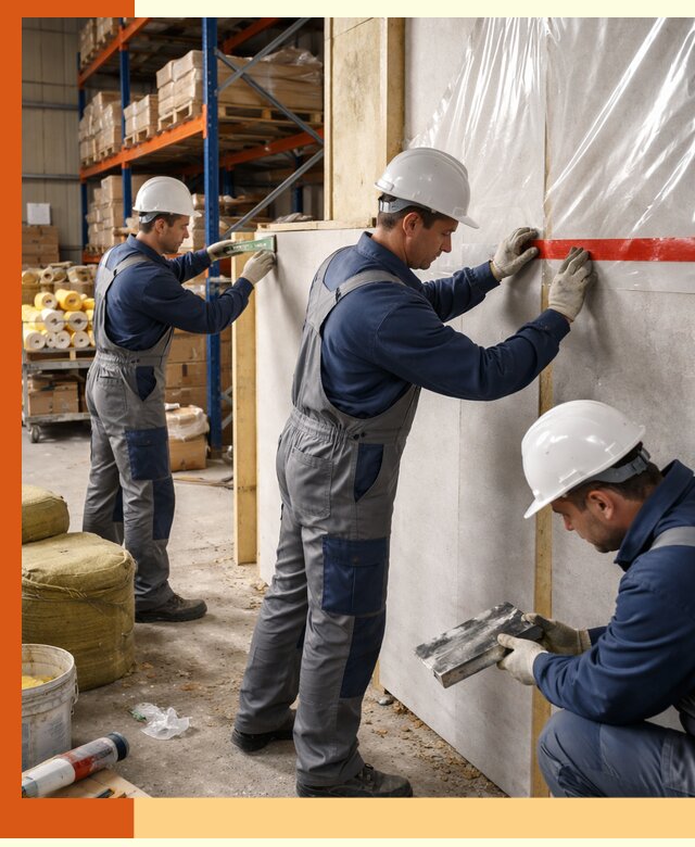 Утепление теплого склада под ключ в Нефтеюганске