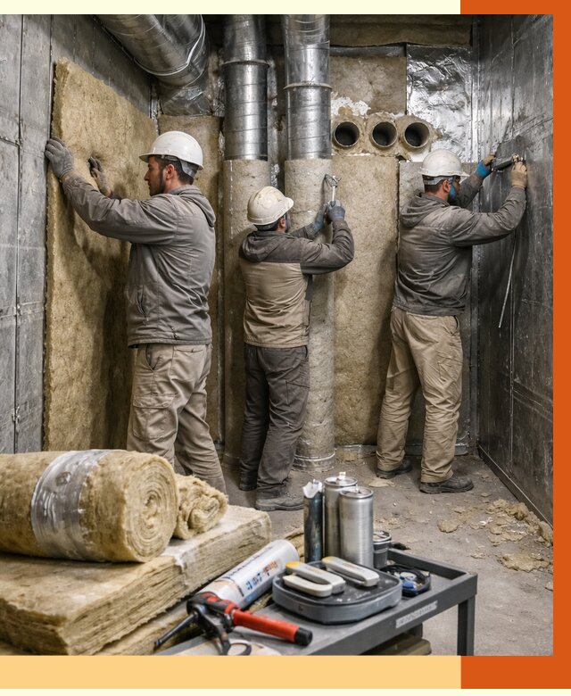 Утепление венткамеры в Нефтеюганске под ключ от 1474 руб. — профессионально | ТепломастерНфт