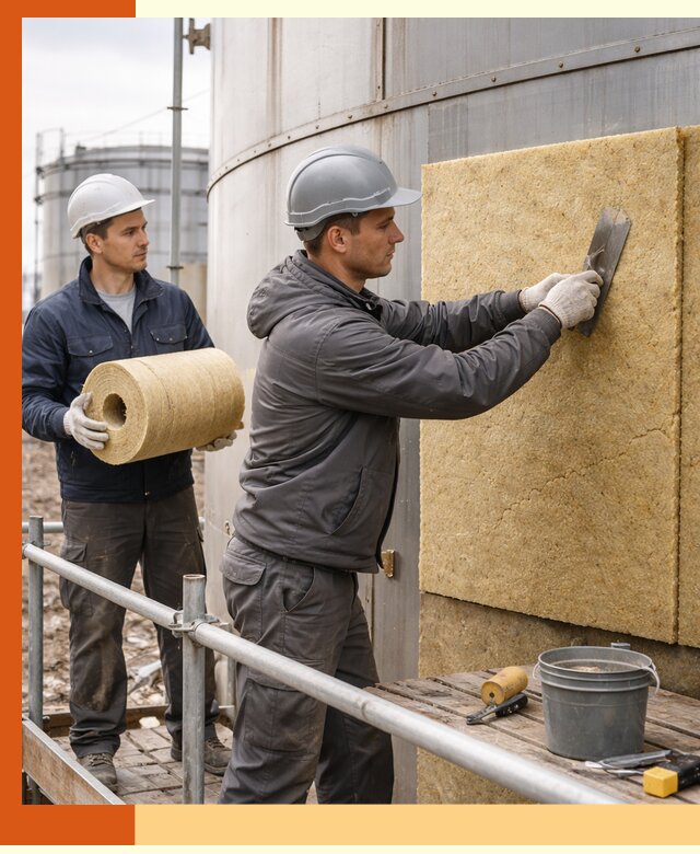 Профессиональное утепление резервуара и теплоизоляция в Нефтеюганске
