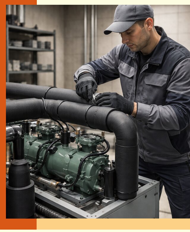 Утепление холодильного агрегата и теплоизоляция в Нефтеюганске