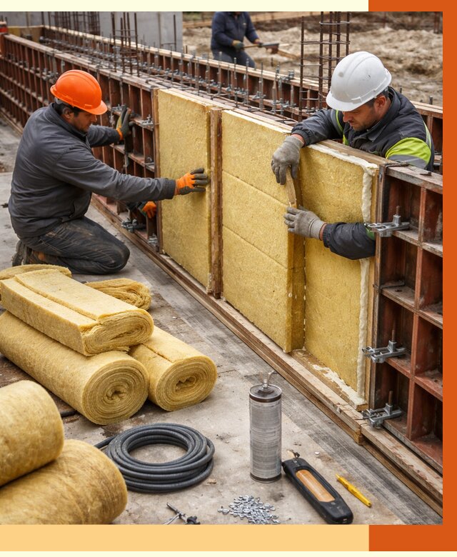 Теплоизоляция опалубки в Нефтеюганске от 7321 руб. за м2 — услуги и монтаж | ТепломастерНфт