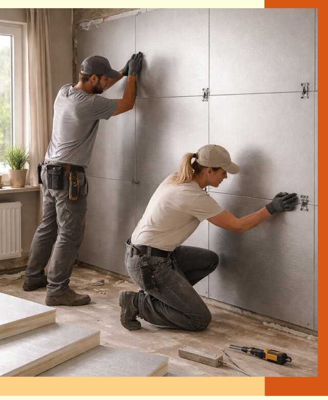 Утепление PIR панелями в Нефтеюганске от 4271 руб. под ключ | ТепломастерНфт