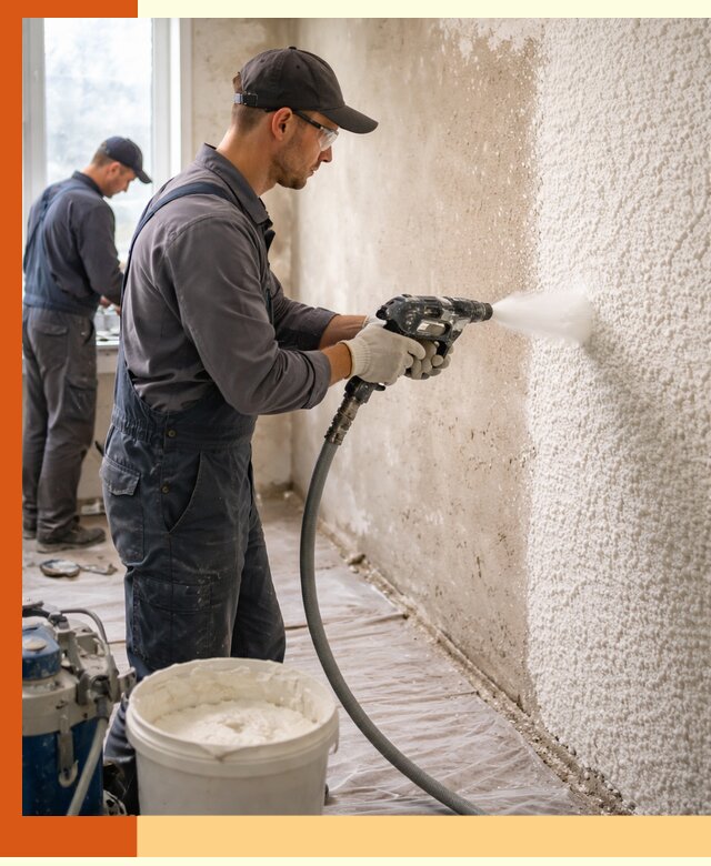 Утепление стен жидкой теплоизоляцией в Нефтеюганске для квартир и домов