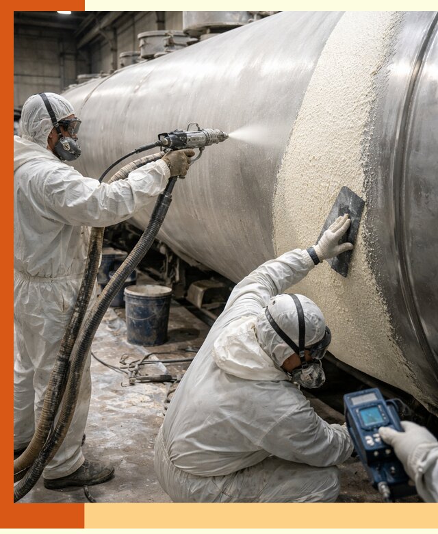 Утепление автоцистерн жидкой теплоизоляцией в Нефтеюганске