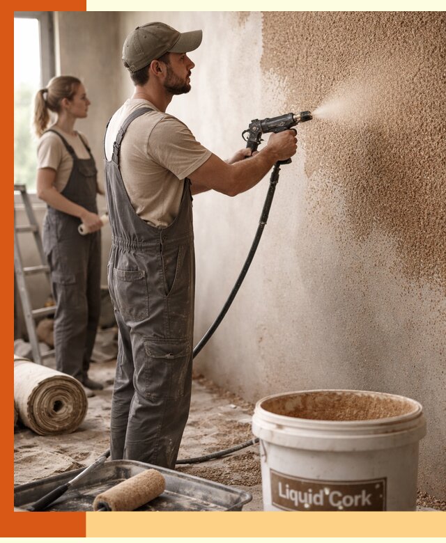 Утепление стен жидкой пробкой в Нефтеюганске эффективное и долговечное