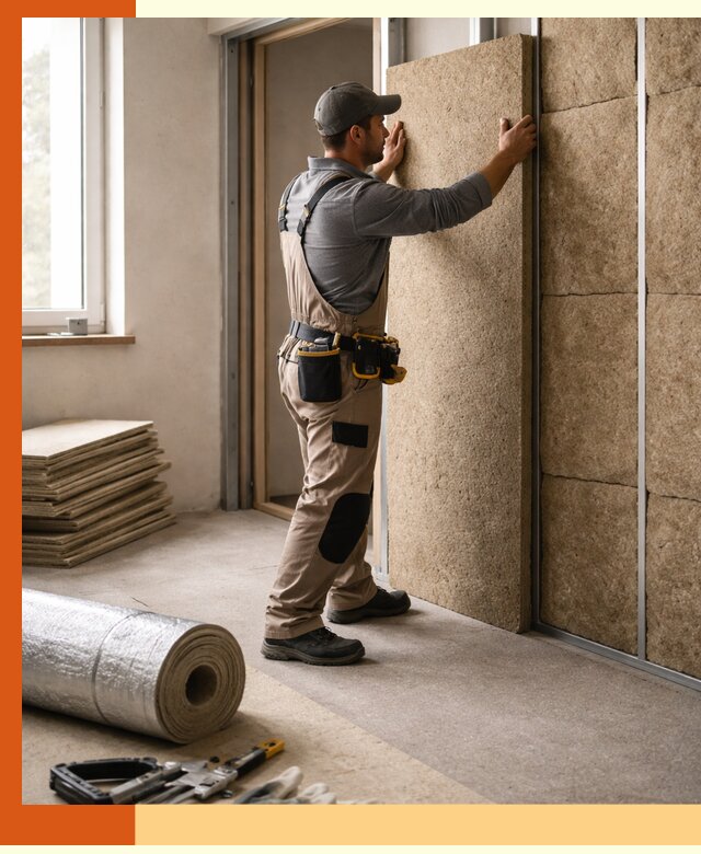 Шумоизоляция дома в Нефтеюганске — комплексная защита от шума