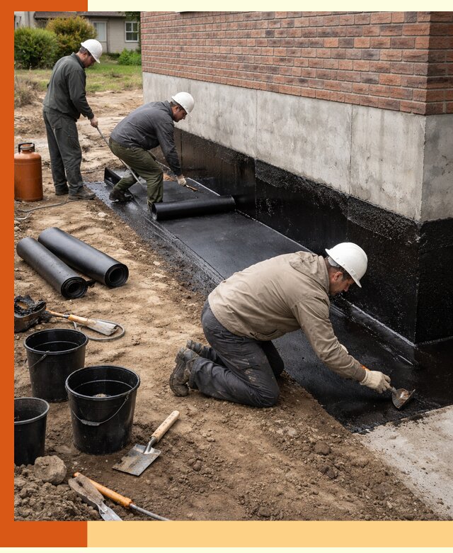 Гидроизоляция фундамента в Нефтеюганске: надежная защита строений