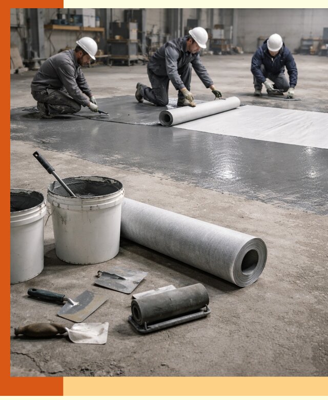 Гидроизоляция промышленного пола в Нефтеюганске — защита и долговечность