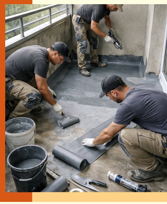 Гидроизоляция балкона в Нефтеюганске: надежная защита от протечек