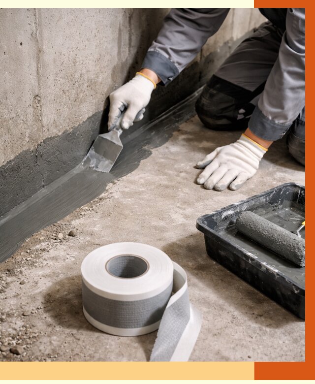 Гидроизоляция швов и герметизация стыков в Нефтеюганске от 1271 руб. | ТепломастерНфт