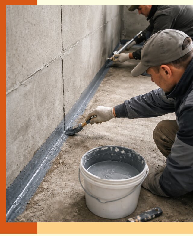 Гидроизоляция швов зданий и конструкций в Нефтеюганске