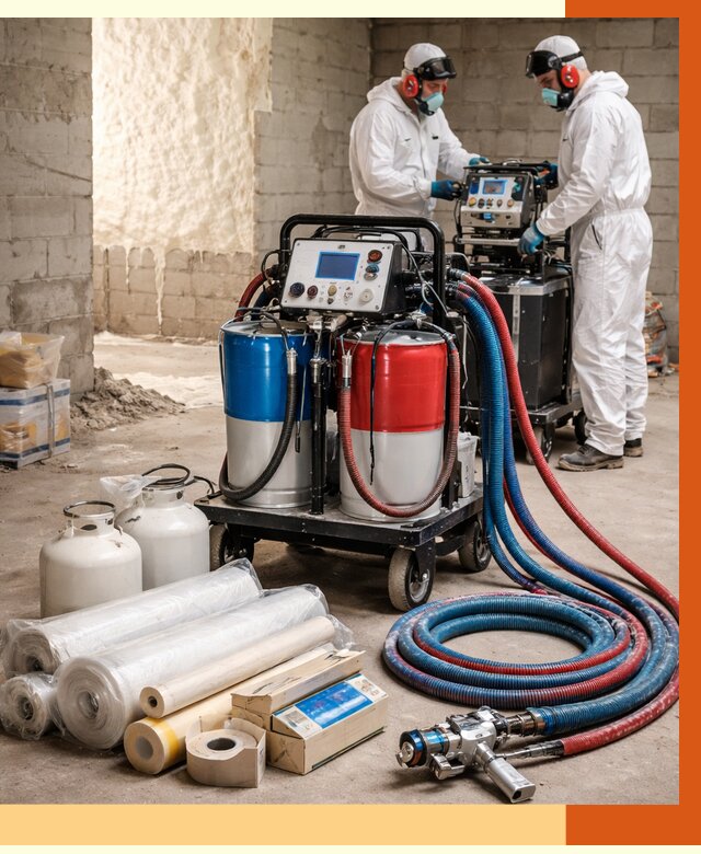 Аренда установки для напыления ППУ в Нефтеюганске от 35588 руб. | ТепломастерНфт