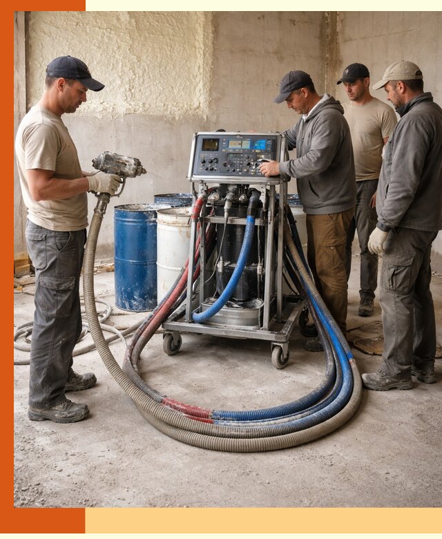 Аренда установки для напыления ППУ в Нефтеюганске на выгодных условиях